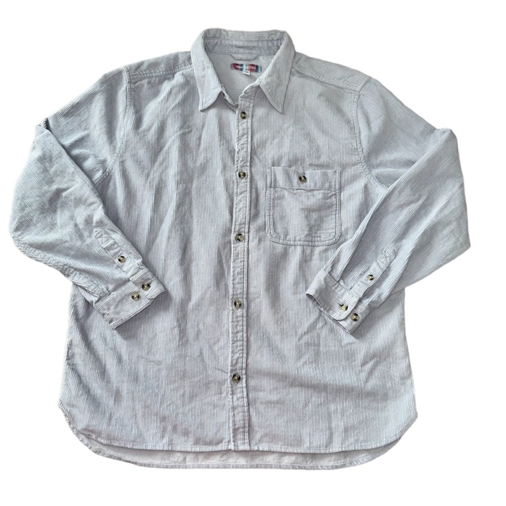 Urban Outfitters Corduroy Work Shirt - Blue - Men’s sz LG